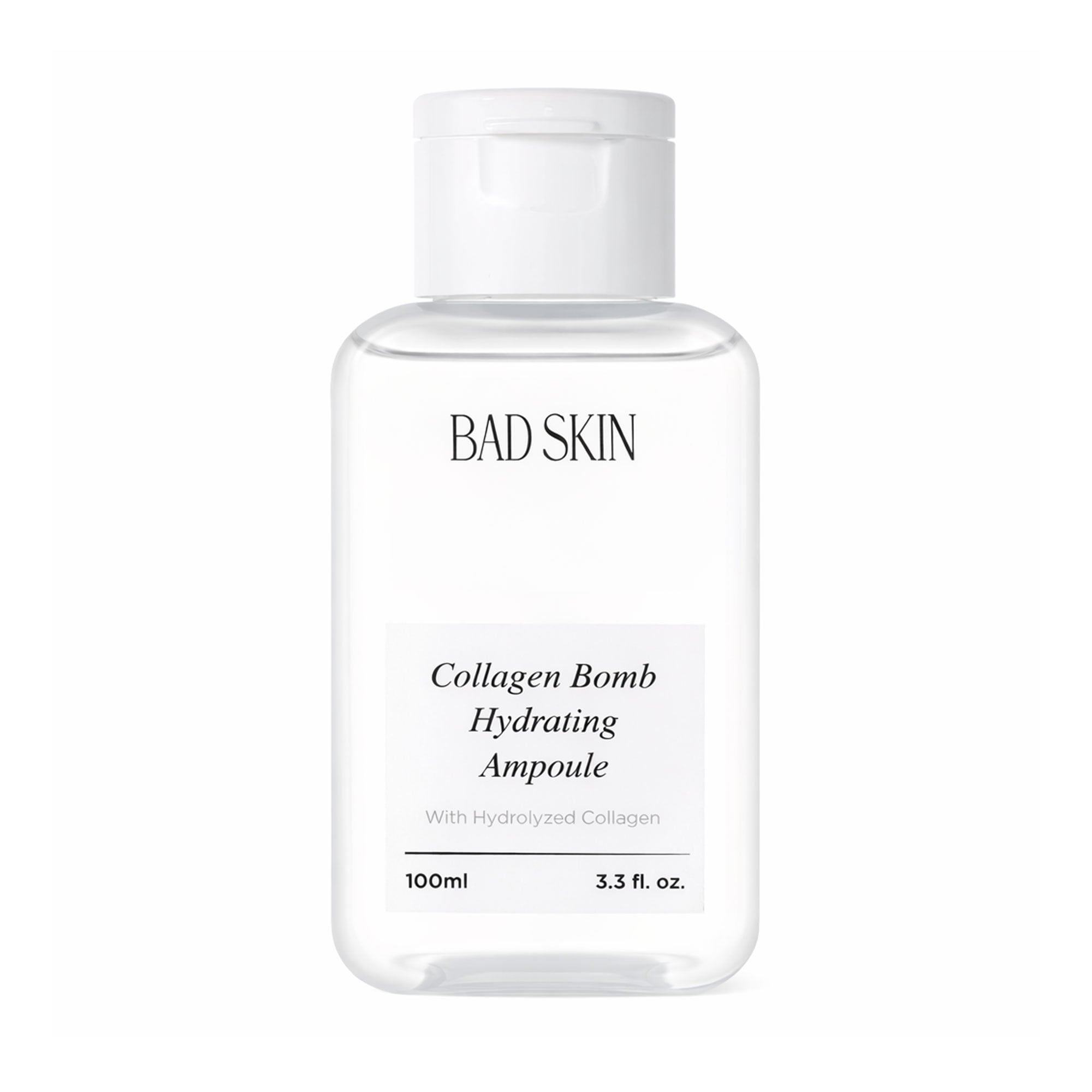Ампула для обличчя BAD SKIN Collagen Bomb Hydrating Ampoule з гідролізованим колагеном, 100 мл
