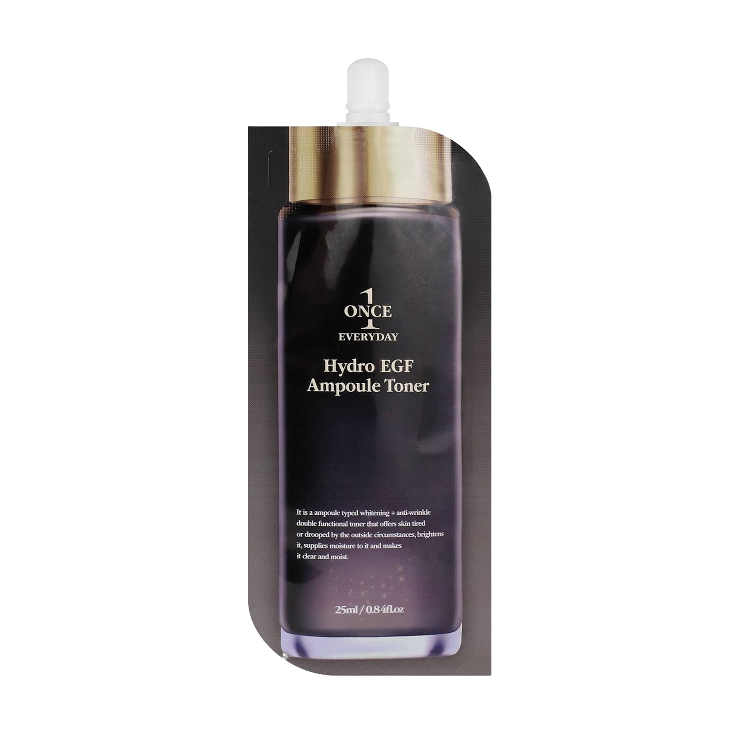 Ампульний тонер для обличчя Chamos Once Everyday Hydro EGF Ampoule Toner, 25 мл