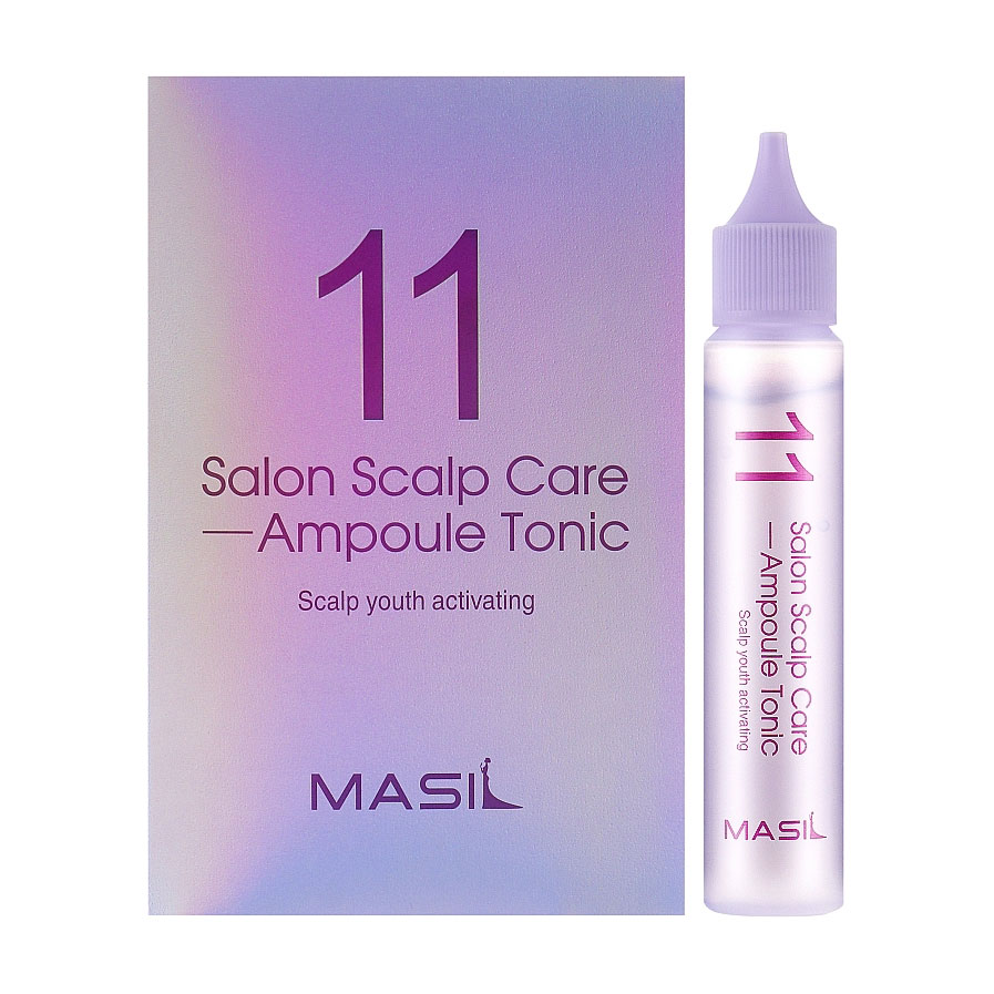 Ампульний тонік для шкіри голови Masil 11 Salon Scalp Care Ampoule Tonic, 30 мл