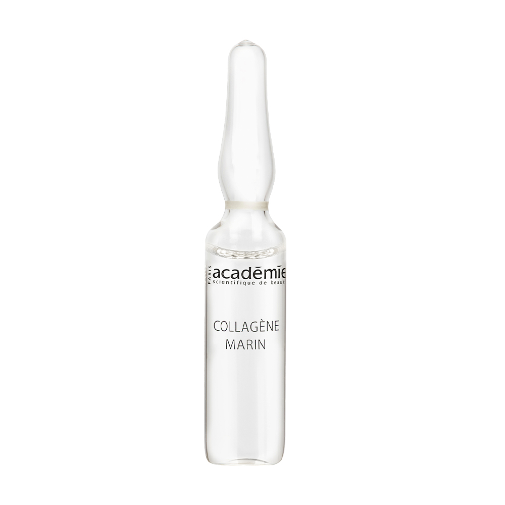 Ампули для відновлення шкіри обличчя Academie Sea Collagen Intensive Age Recovery Booster Ampoules Ampoules Морський колаген, 7*2 мл