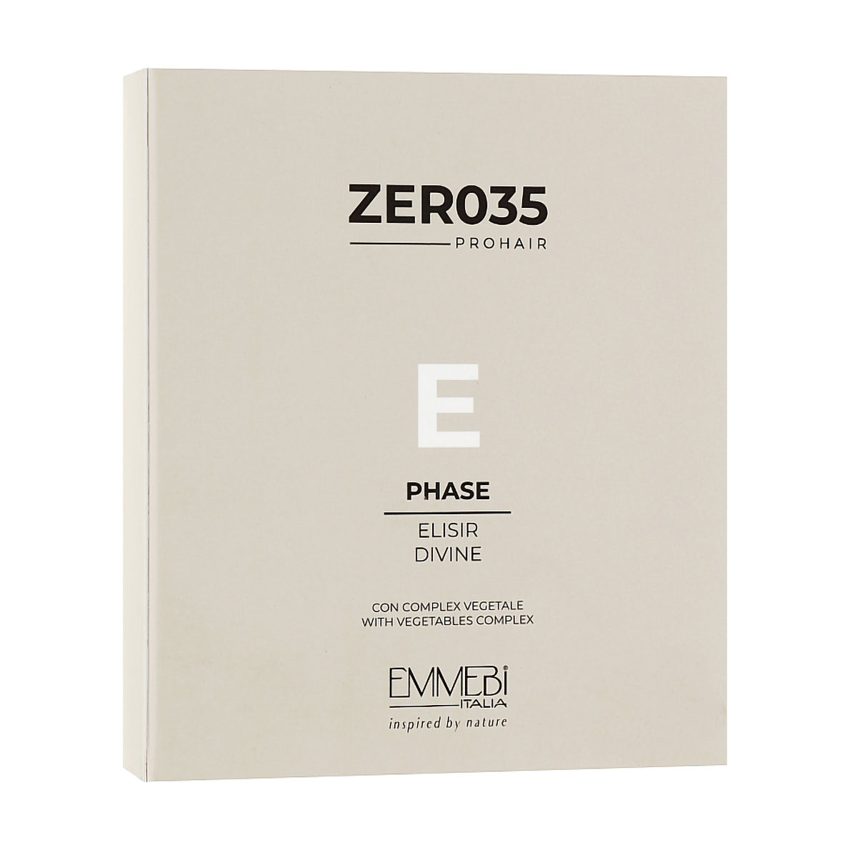 Ампули для волосся Emmebi Italia Zer035 Pro Hair Elisir Divine фаза E, 12*4 мл