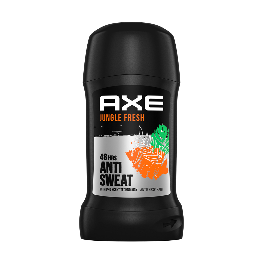 Антіперспірант-стік Axe Jungle Fresh 48H Anti Sweat Antiperspirant чоловічий, 50 мл