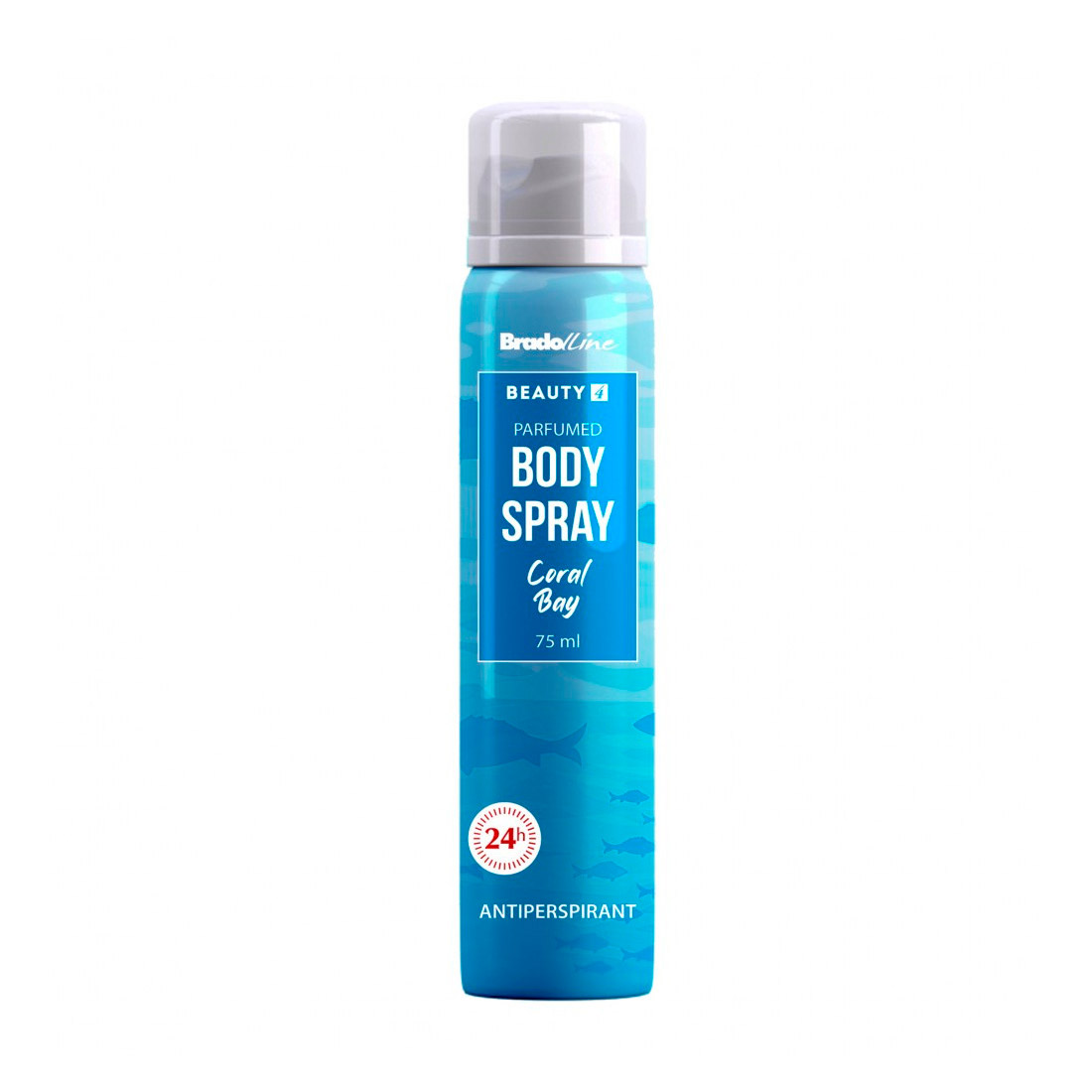 Антиперспірант-спрей для тіла Bradoline Beauty 4 Body Spray Antiperspirant Coral Bay жіночий, 75 мл