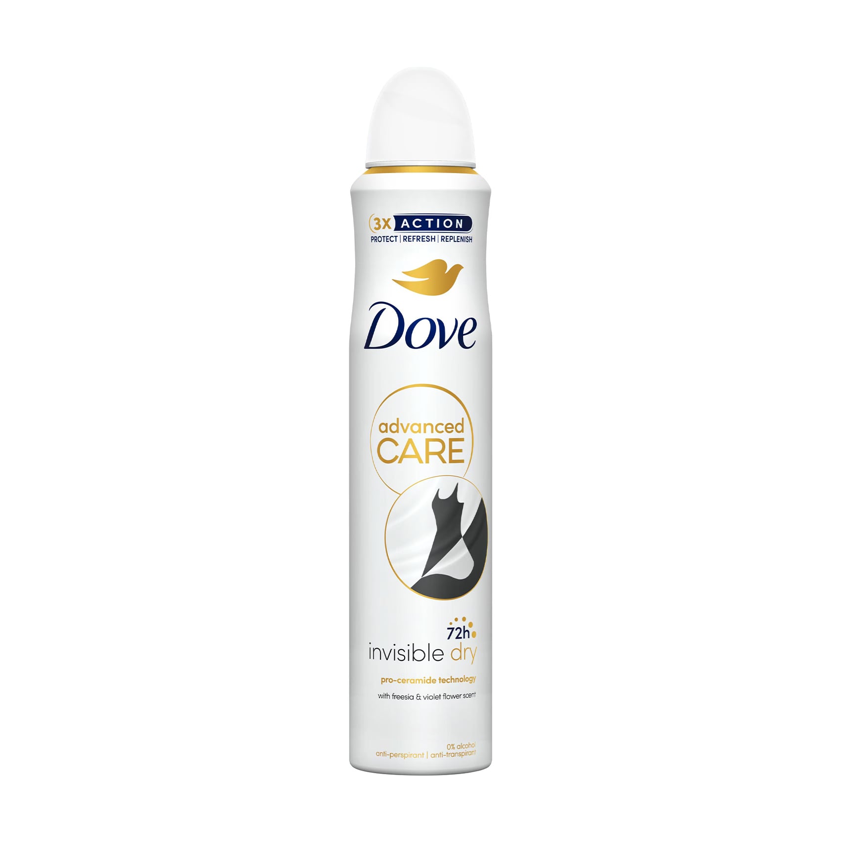 Антиперспірант-спрей Dove Advanced Care Invisible Dry Antiperspirant 72H Невидимий, жіночий, 200 мл