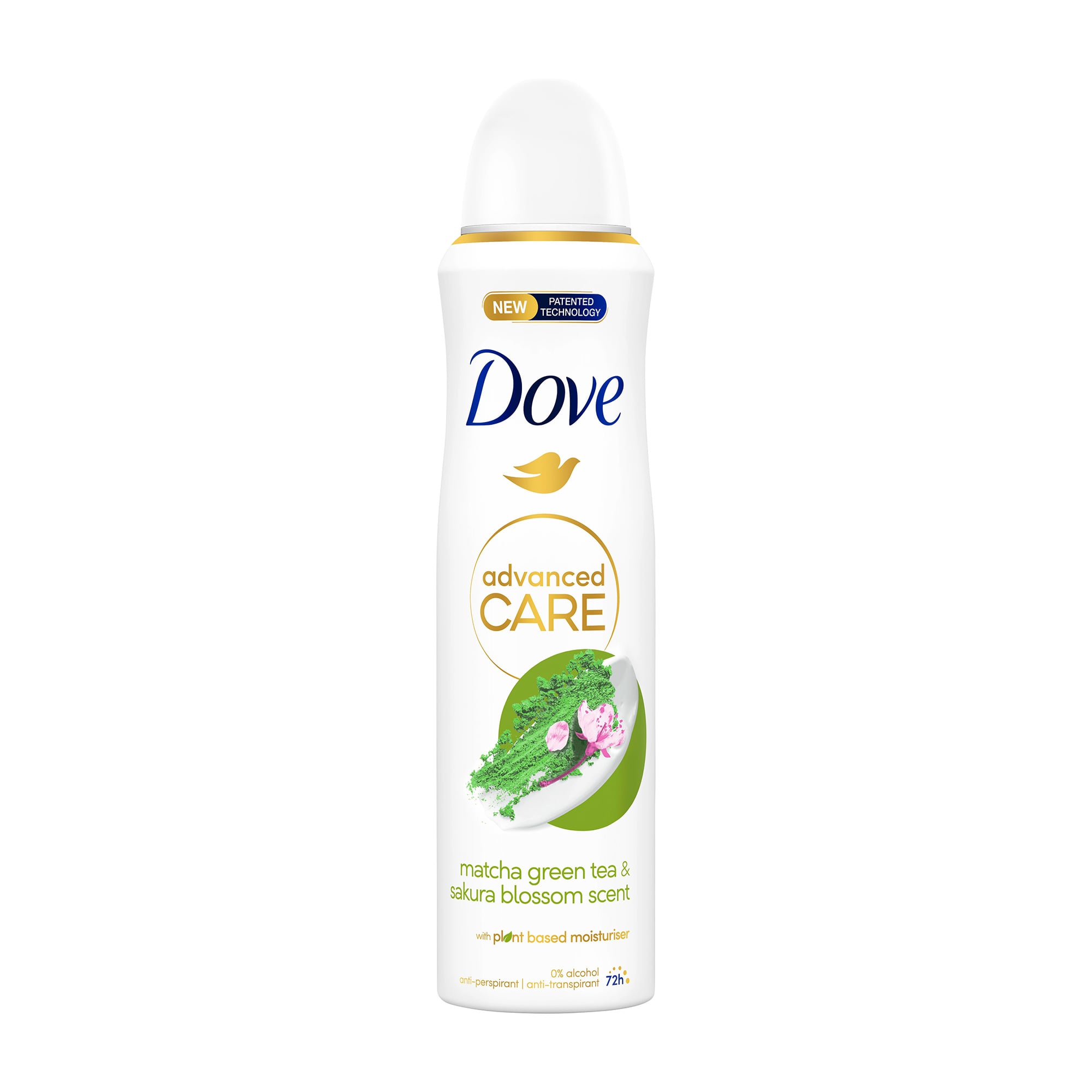 Антиперспірант-спрей Dove Advanced Care Matcha Green Tea &amp; Sakura Blossom Scent жіночий, 150 мл