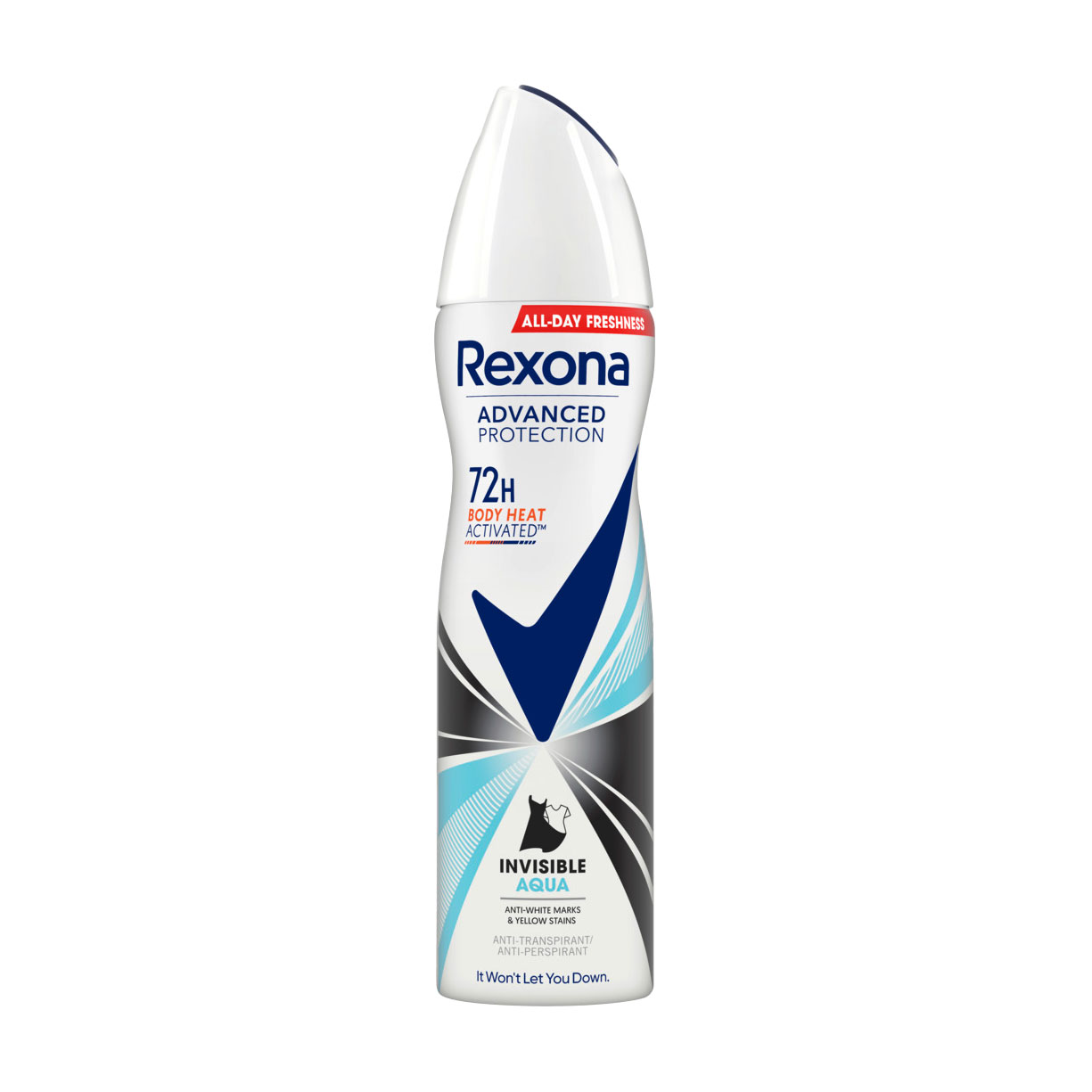 Антиперспірант-спрей Rexona Advanced Protection 72H Invisible Aqua жіночий, 150 мл