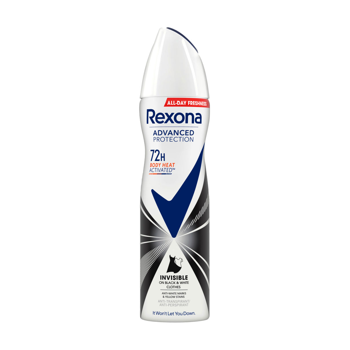 Антиперспірант-спрей Rexona Advanced Protection 72H Invisible жіночий, 150 мл