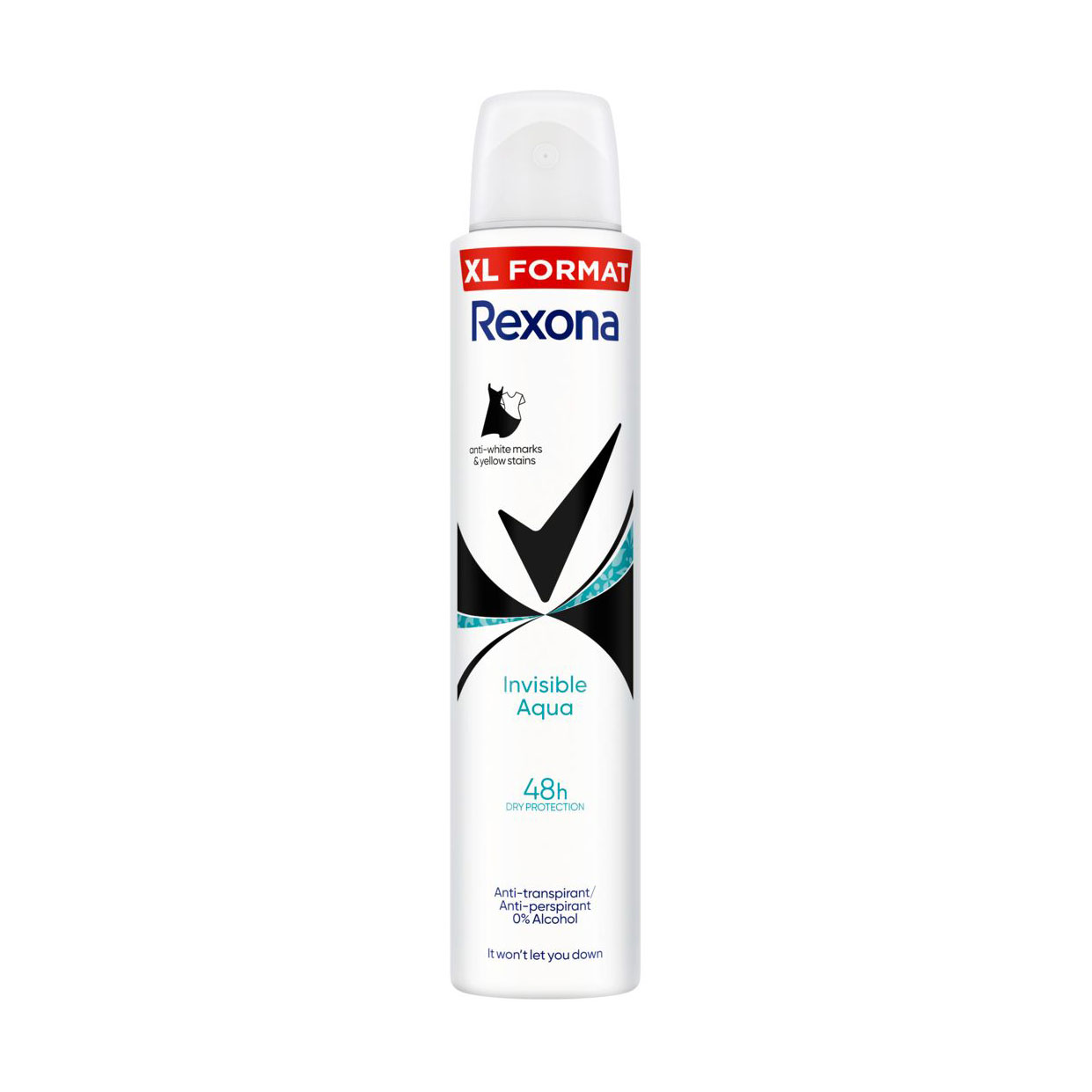 Антиперспірант-спрей Rexona Invisible Aqua Antiperspirant 48H, жіночий, 200 мл