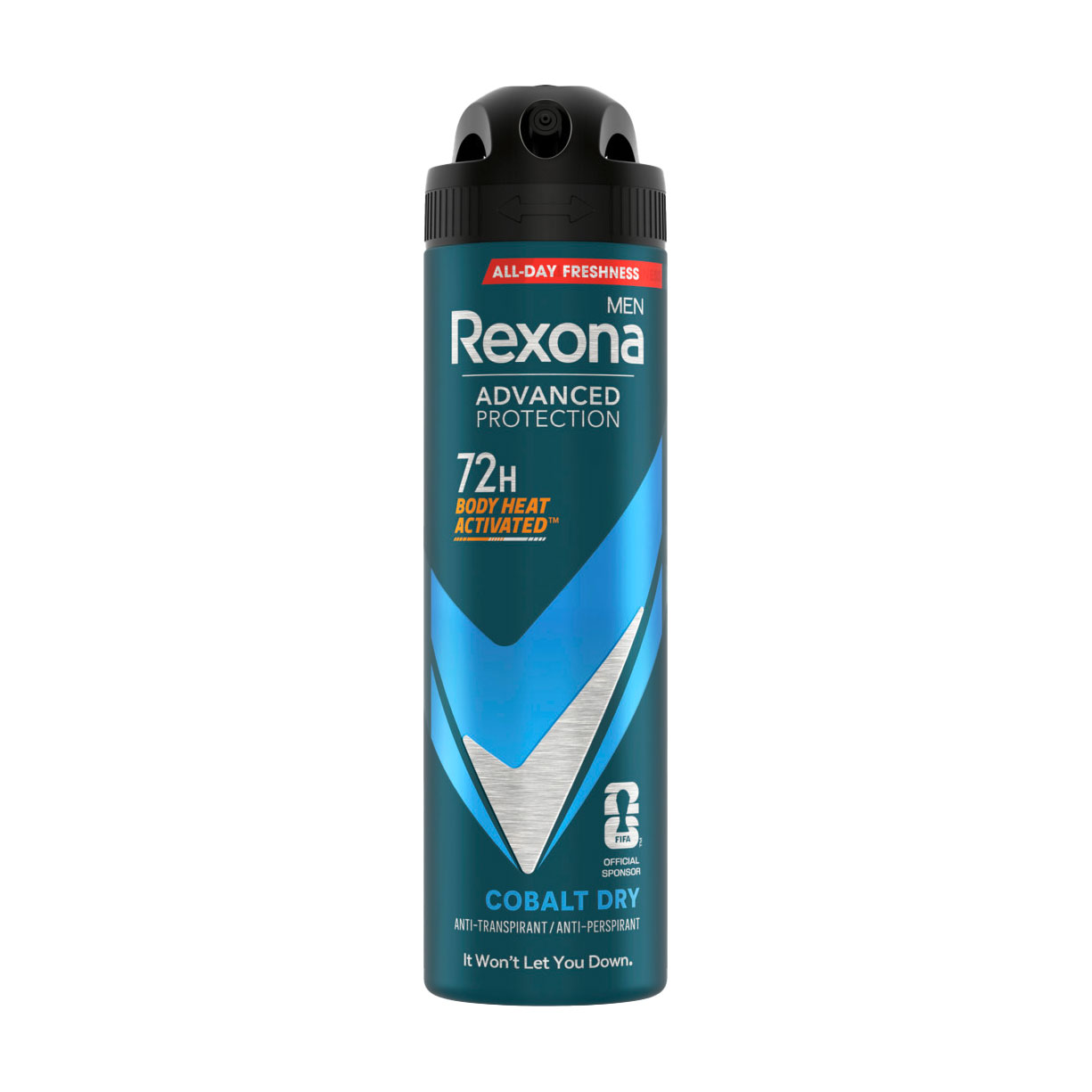 Антиперспірант-спрей Rexona Men Advanced Protection 72H Cobalt Dry чоловічий, 150 мл
