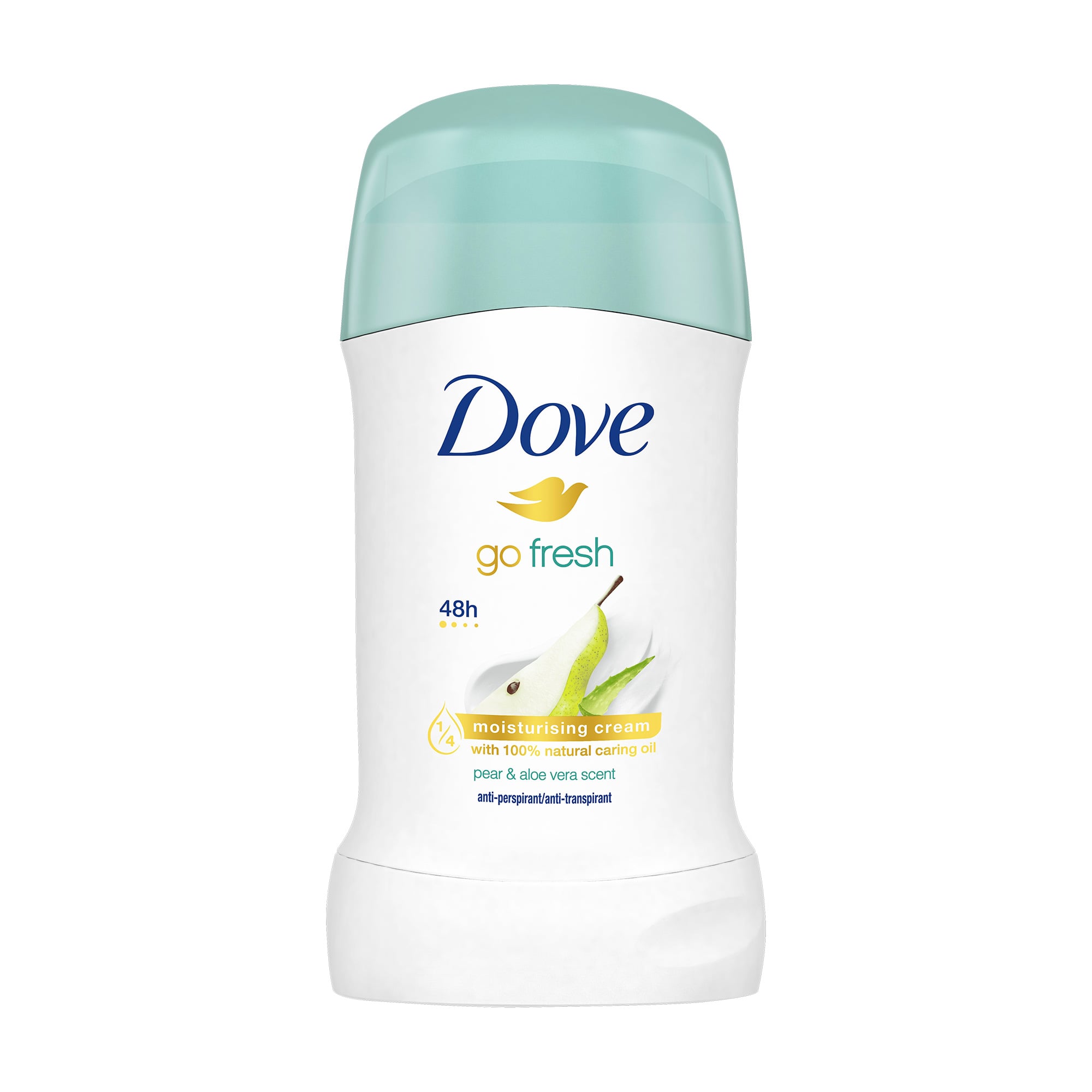 Антиперспірант-стік Dove Go Fresh Pear &amp; Aloe Vera Scent 48H з ароматом груші та алое вера, 40 мл