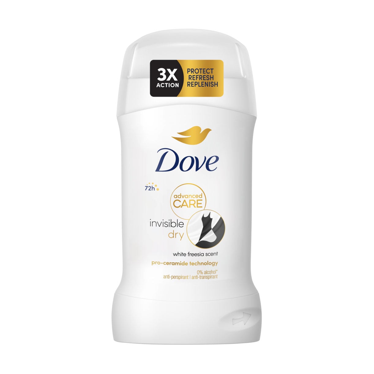 Антиперспірант-стік Dove Invisible Dry 72H жіночий, 50 мл