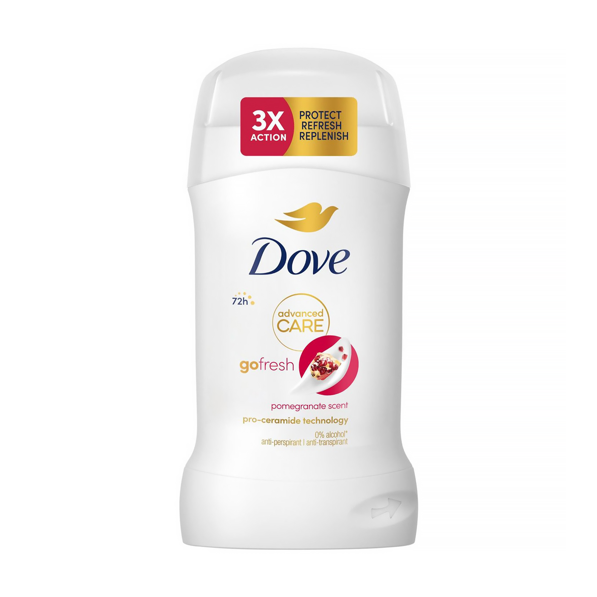 Антиперспірант-стік жіночий Dove Гранат, 50 мл