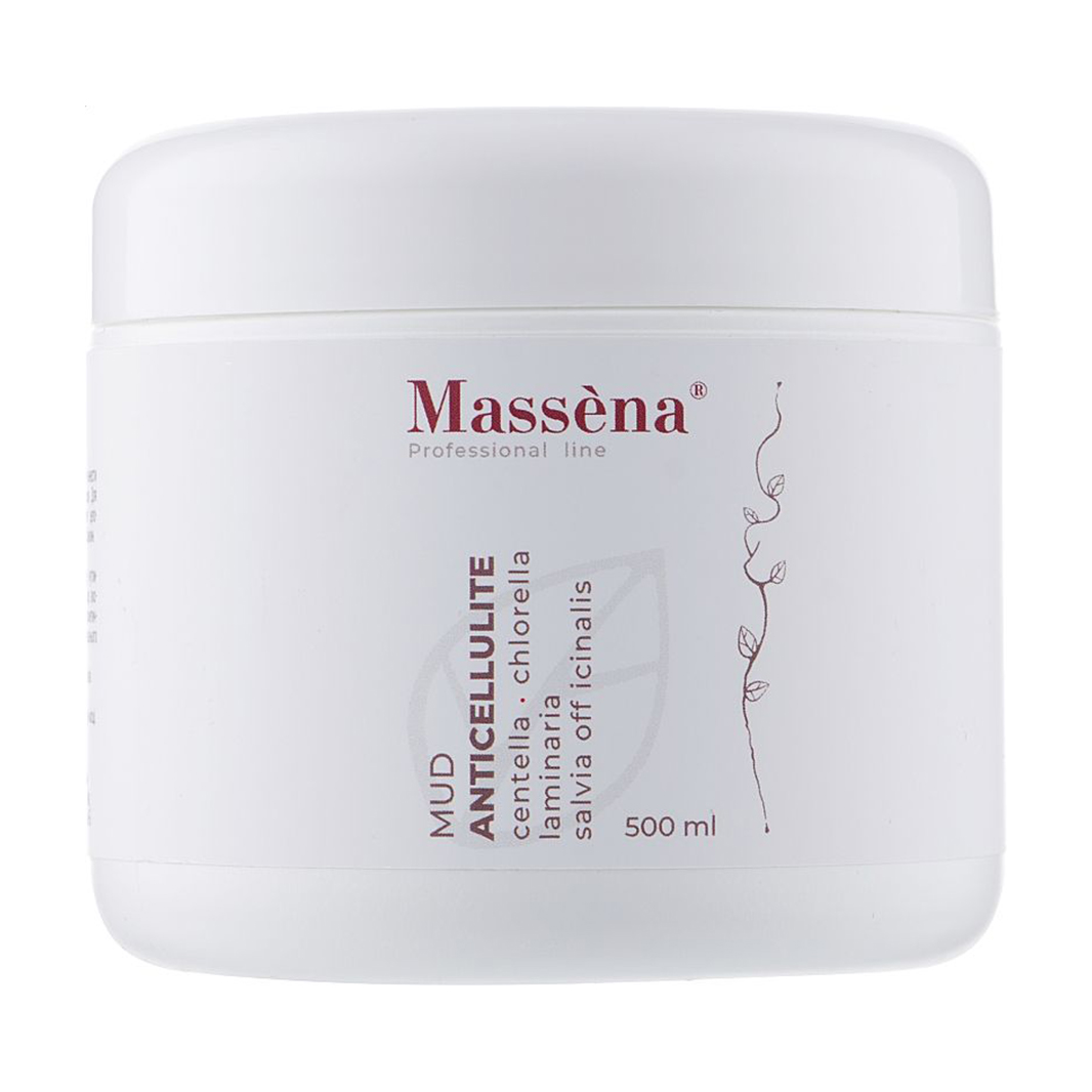 Антицелюлітна грязь для тіла Massena Anticellulite Mud, 500 мл