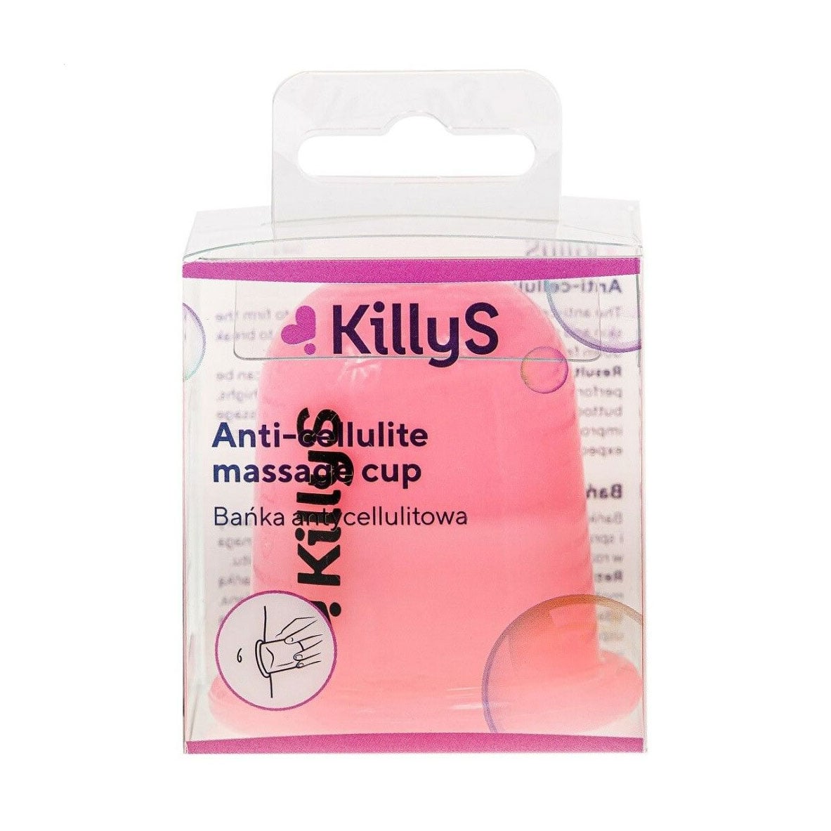 Антицелюлітна силіконова банка для масажу KillyS Anti-Cellulite Massage Cup (500411)