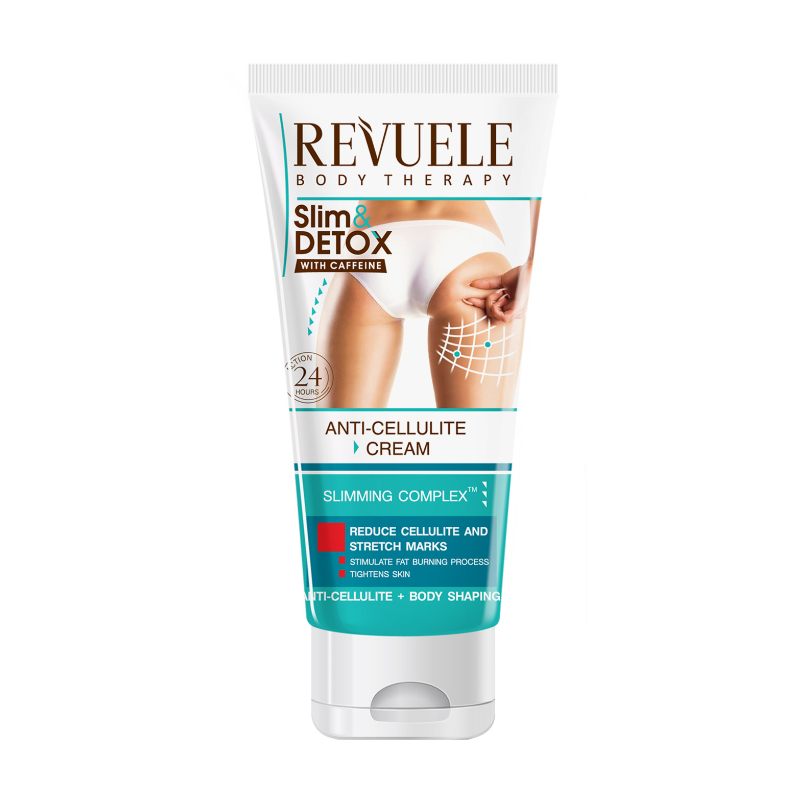 Антицелюлітний крем для тіла Revuele Slim &amp; Detox Anti-Cellulite Cream, 200 мл