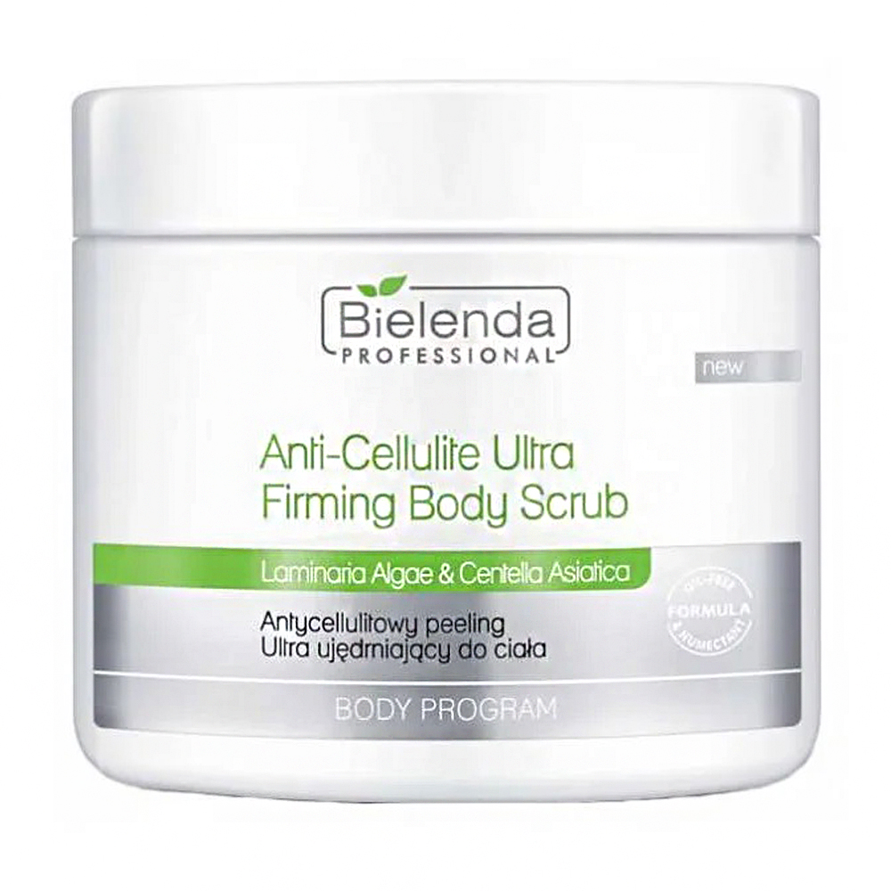 Антицелюлітний ультразміцнювальний скраб для тіла Bielenda Professional Body Program Anti-Cellulite Ultra Firming Body Scrub, 550 г
