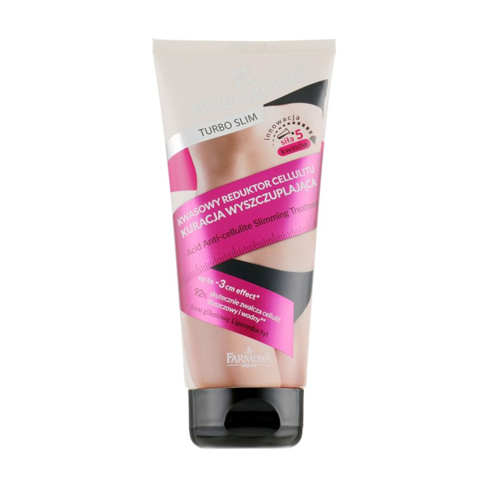 Антицелюлітний засіб для тіла Farmona Nivelazione Turbo Slim Acid Anti-Cellulite Slimming Treatment з кислотами, 200 мл