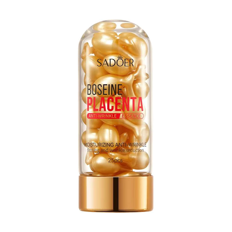 Антивікова есенція SADOER Bosidin Sheep Placenta Anti-Wrinkle Essence проти зморщок, з плацентою, 25*0.34 г