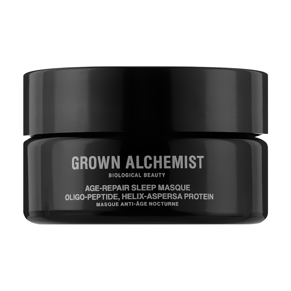 Антивікова нічна маска для обличчя Grown Alchemist Age-Repair Sleep Masque з равликовим протеїном та олігопептидом, 40 мл