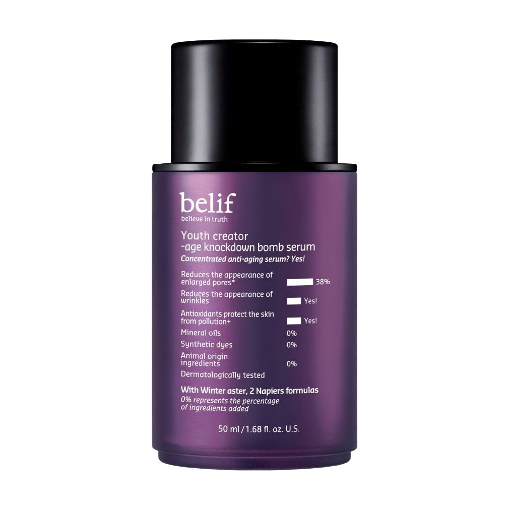 Антивікова сироватка для обличчя Belif Youth Creator Age Knockdown Bomb Serum, 50 мл