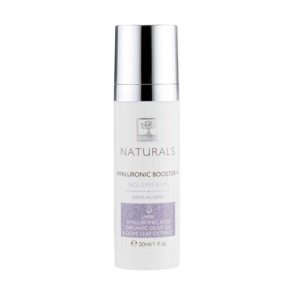 Антивікова сироватка для обличчя BIOselect Naturals Hyaluronic Booster + Гіалуроновий бустер, 30 мл