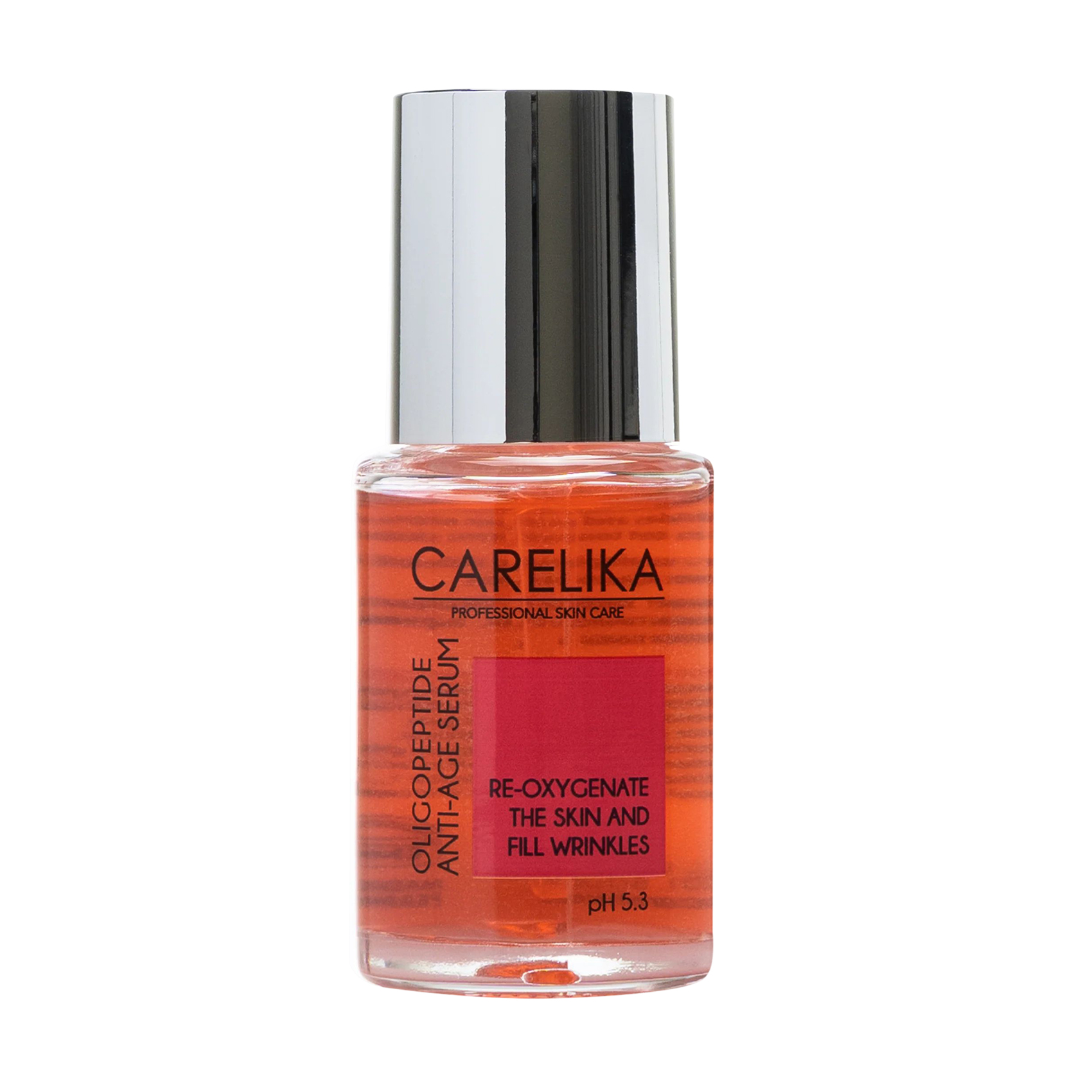 Антивікова сироватка для обличчя Carelika Oligopeptide Anti-Age Serum з олігопептидами, 30 мл