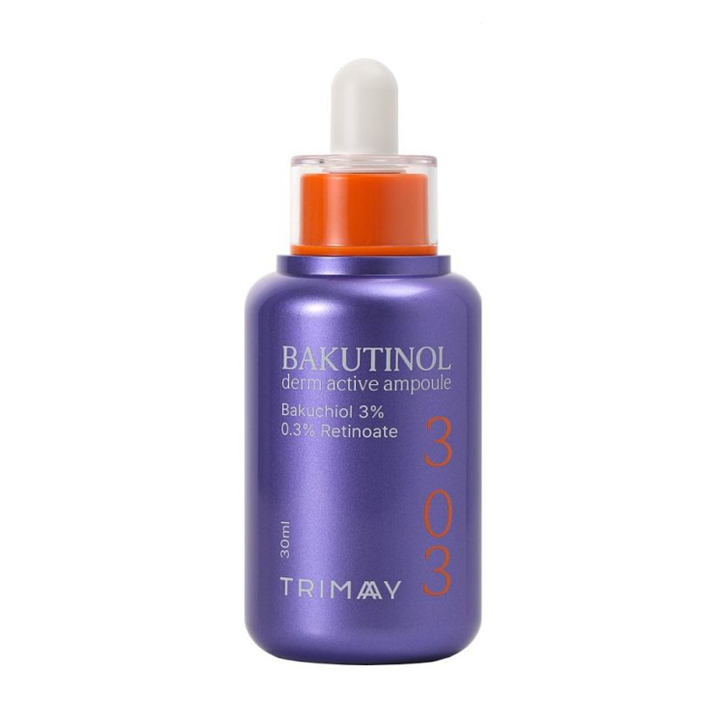 Антивікова сироватка для обличчя Trimay Bakutinol Derm Active Ampoule з бакучіолом та ретинолом, 30 мл