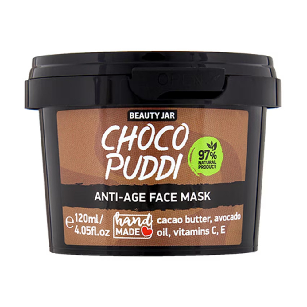 Антивікова живильна маска для обличчя Beauty Jar Choco Puddi Anti-Age Face Mask, 120 мл