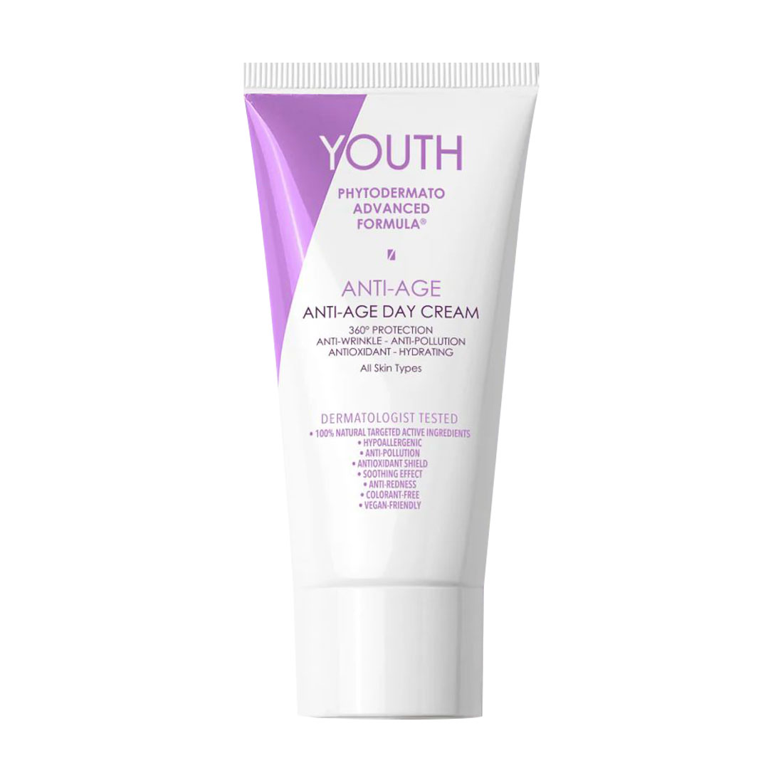 Антивіковий денний крем для обличчя YOUTH Anti-Age Day Cream для всіх типів шкіри, 50 мл