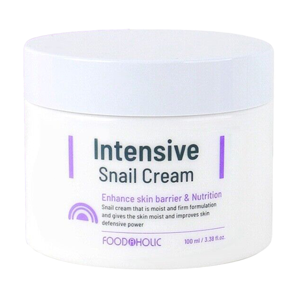 Антивіковий функціональний крем для обличчя Food A Holic Intensive Snail Cream з муцином равлика, 100 мл