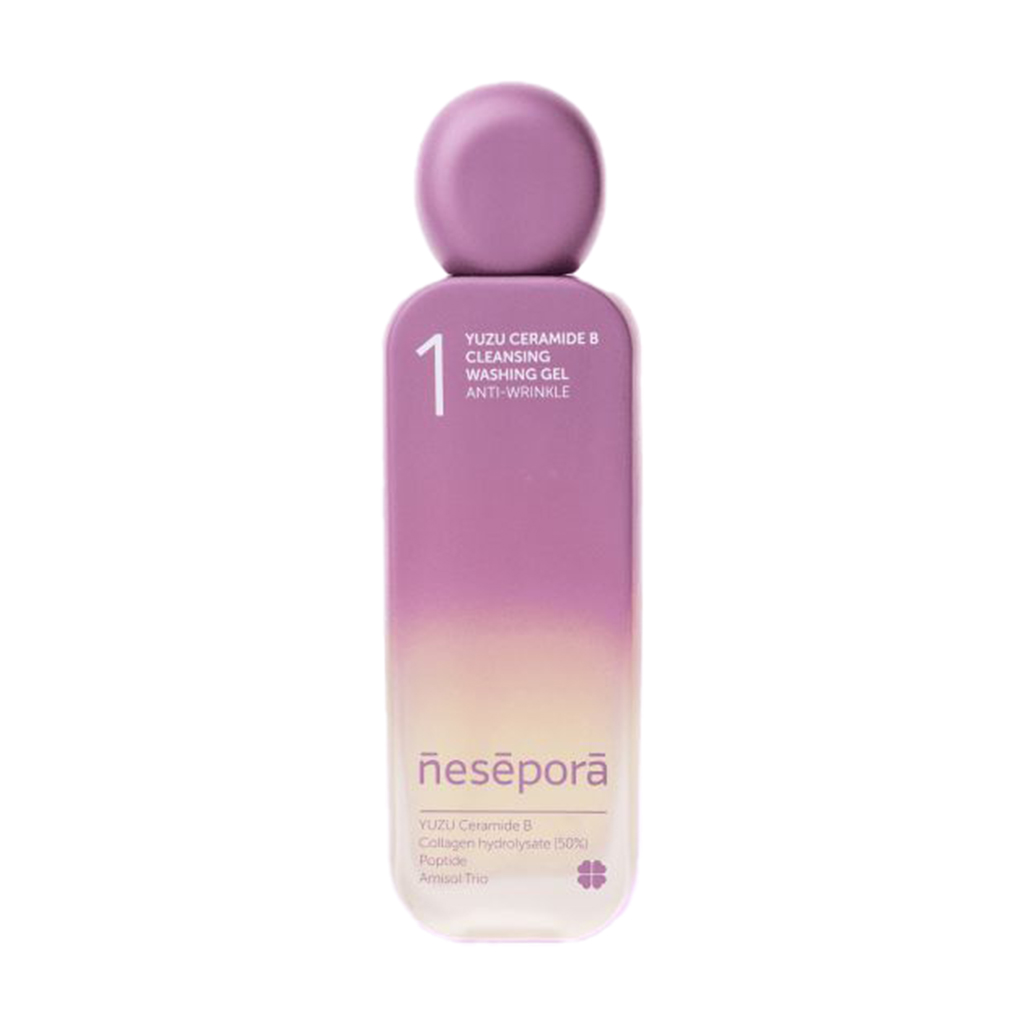 Антивіковий гель для вмивання обличчя Nesepora Yuzu Ceramide B Anti-Wrinkle Cleansing Washing Gel, 120 мл