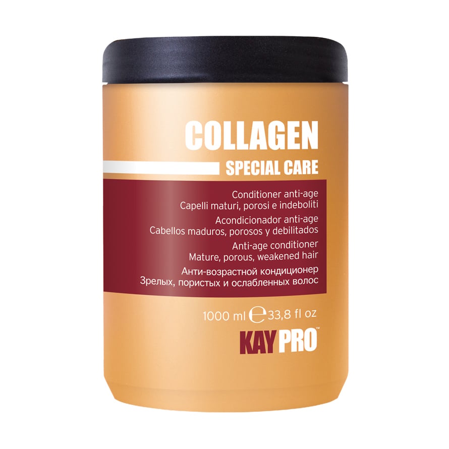 Антивіковий кондиціонер KayPro Special Care Collagen Conditioner для зрілого, пористого та ослабленого волосся, з колагеном, 1 л