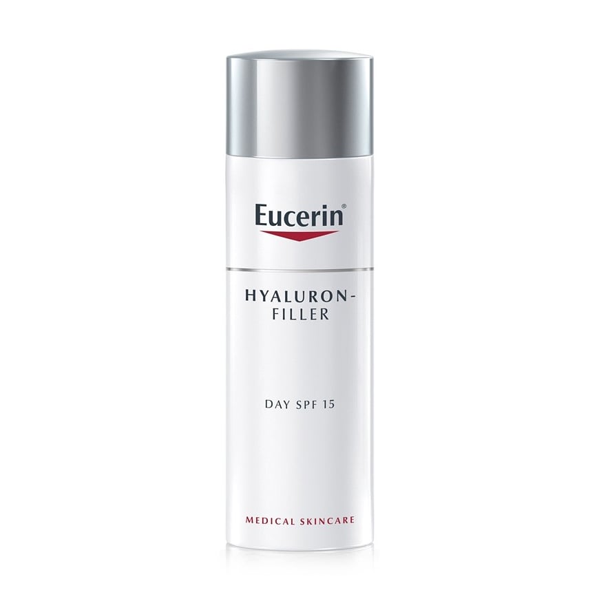 Антивіковий крем для обличчя Eucerin Hyaluron Filler SPF15 для нормальної та комбінованої шкіри, 50 мл