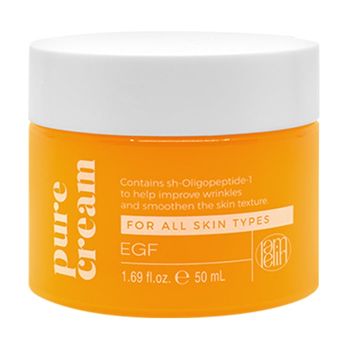 Антивіковий крем для обличчя Lamelin EGF Pure Cream із фактором росту, 50 мл
