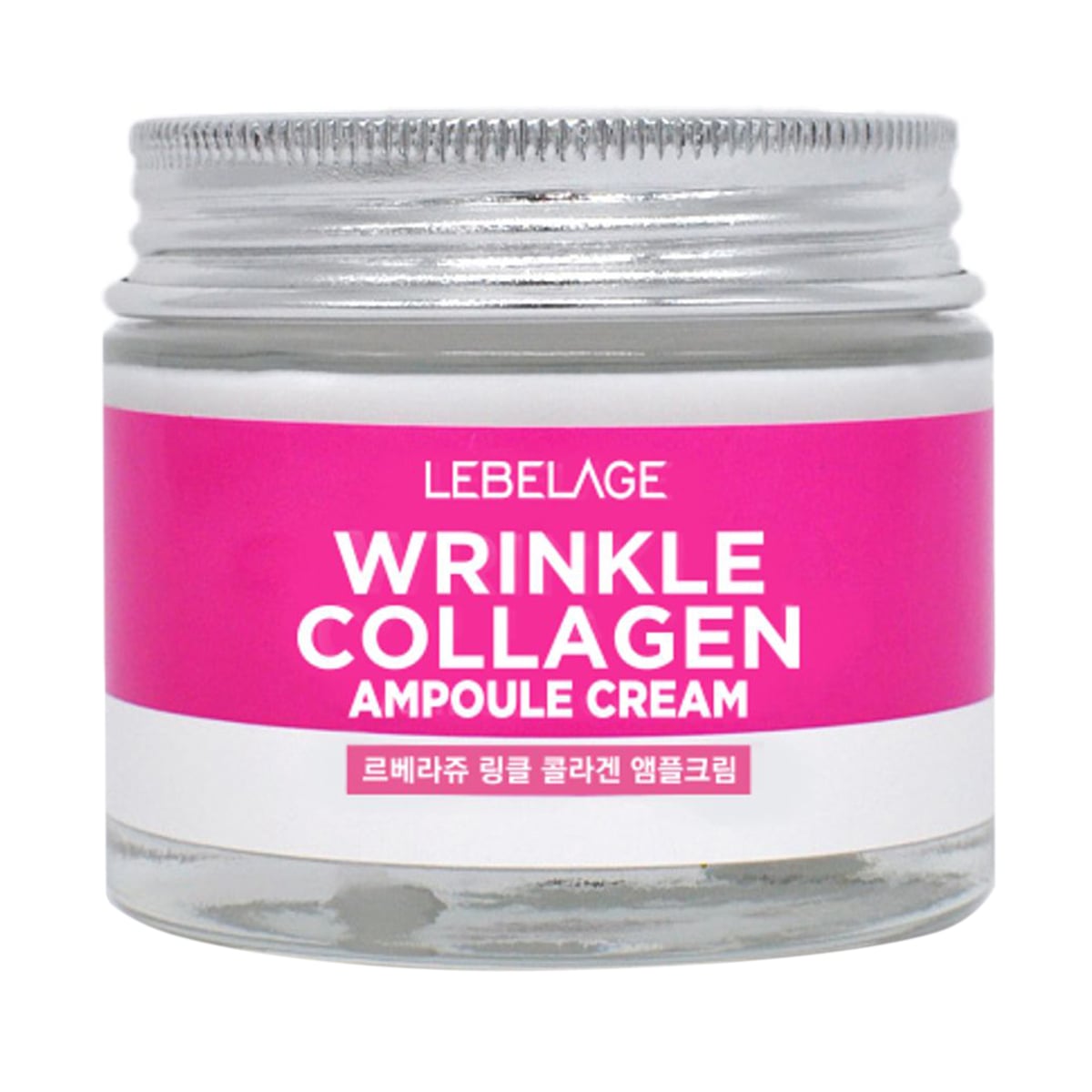 Антивіковий крем для обличчя Lebelage Wrinkle Collagen Ampule Cream, 70 г