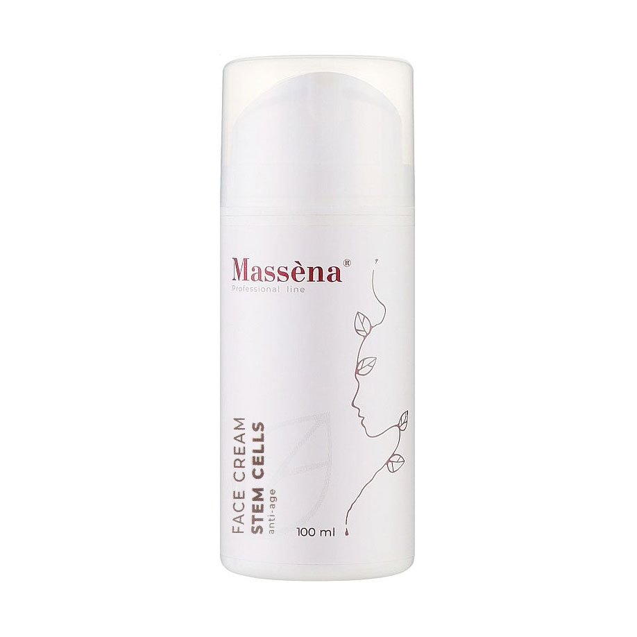 Антивіковий крем для обличчя Massena Face Cream зі стовбуровими клітинами, 100 мл