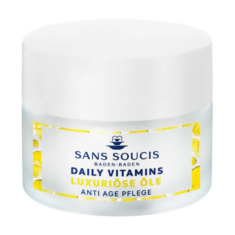 Антивіковий крем для обличчя Sans Soucis Daily Vitamins Luxurious Oils Anti Age Care для зрілої шкіри, 50 мл