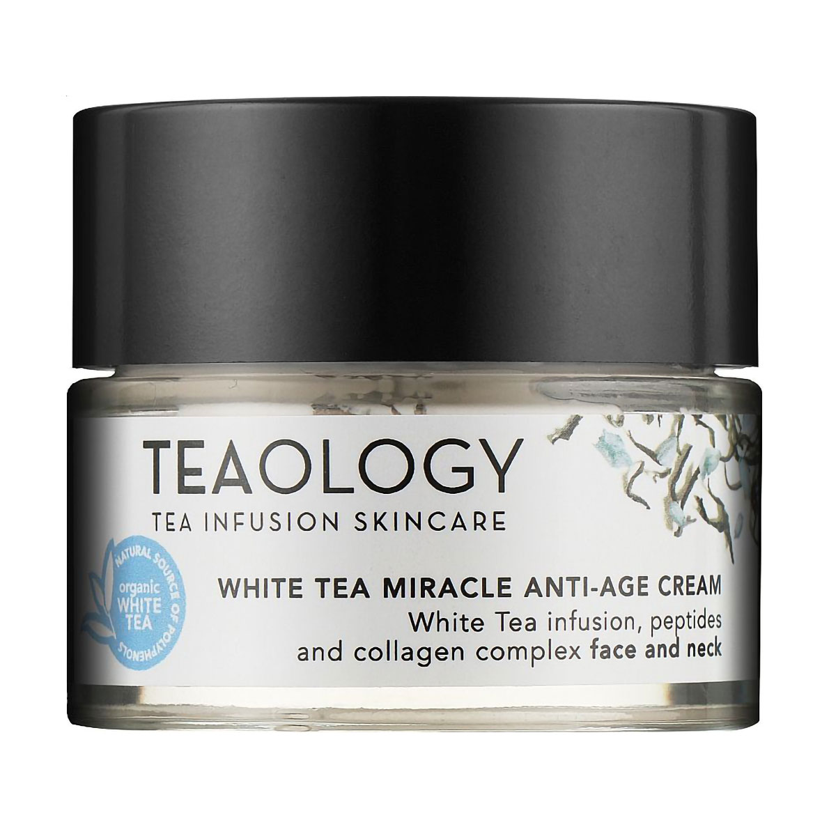 Антивіковий крем для обличчя Teaology White Tea Miracle Anti-Age Cream, 50 мл
