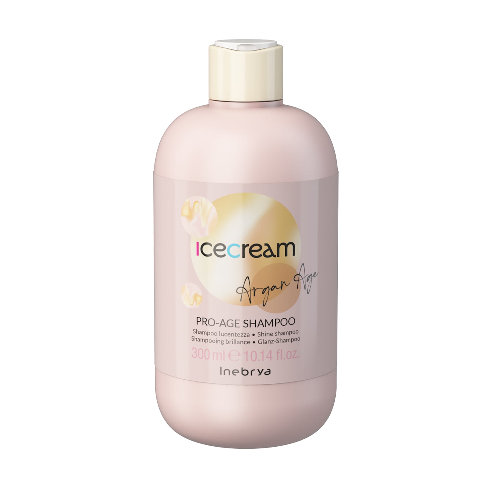 Антивіковий шампунь для волосся Inebrya Ice Cream Pro Age Shampoo, 300 мл