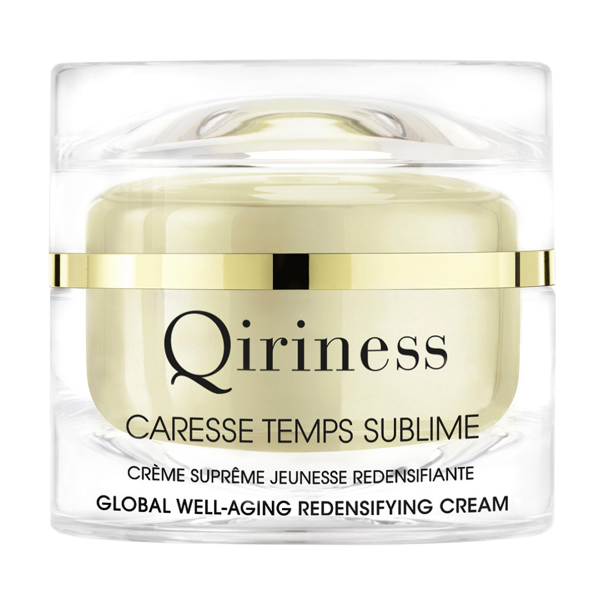 Антивіковий та відновлювальний крем для обличчя Qiriness Caresse Temps Sublime Global Well-Aging Redensifying Cream, 50 мл