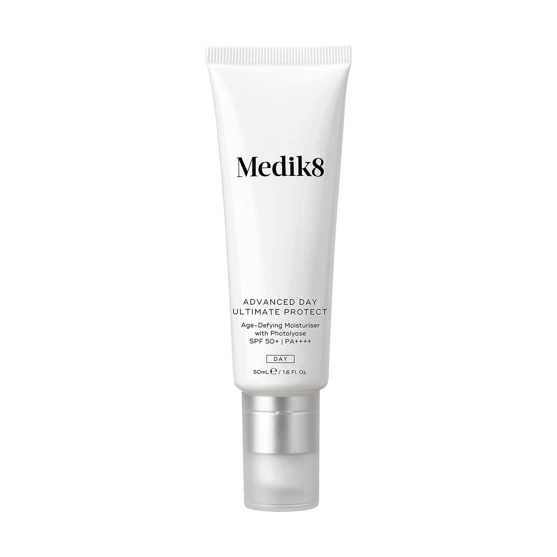 Антивіковий зволожувальний сонцезахисний крем для обличчя Medik8 Advanced Day Ultimate Protect SPF 50+ PA++++ із фотоліазою, 50 мл