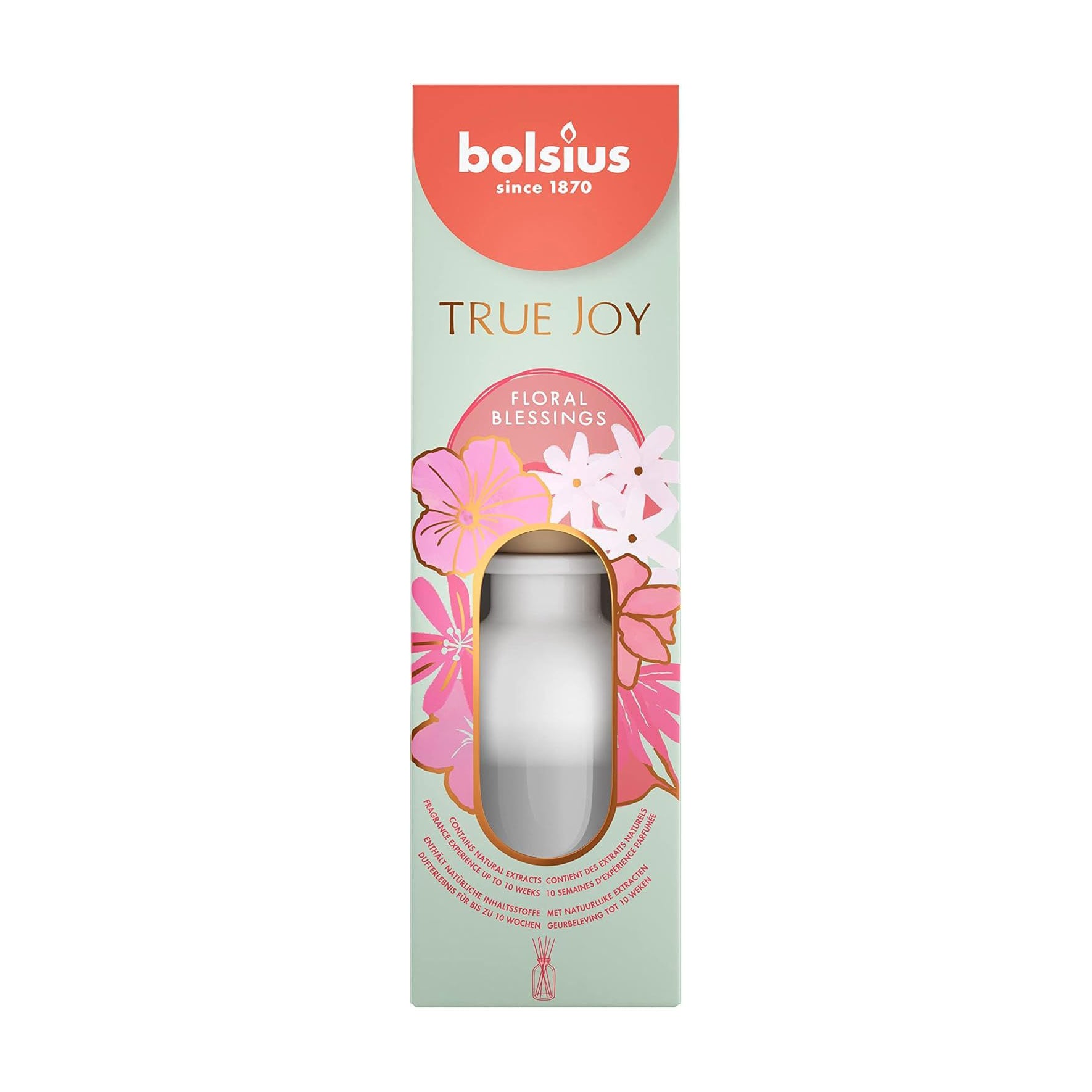 Аромадифузор Bolsius True Joy Floral Blessings, 80 мл