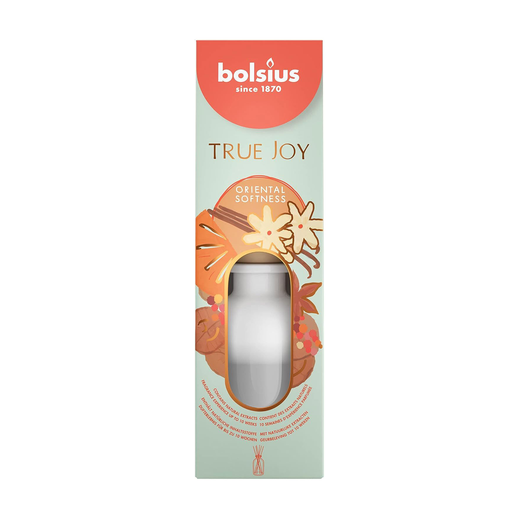 Аромадифузор Bolsius True Joy Oriental Softness, 80 мл
