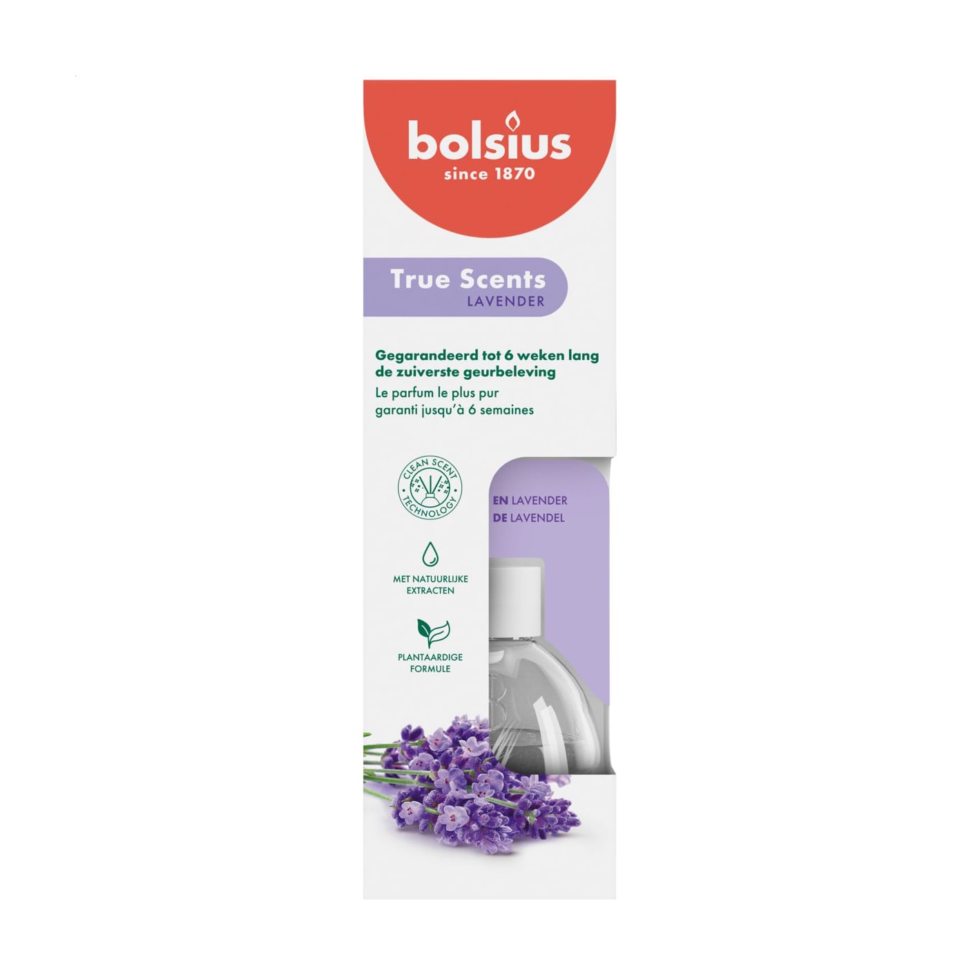 Аромадифузор Bolsius True Scents Lavender, 60 мл