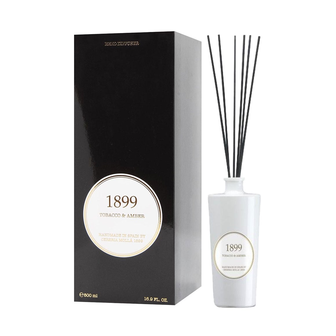 Аромадифузор Cereria Molla Tobacco &amp; Amber, 500 мл