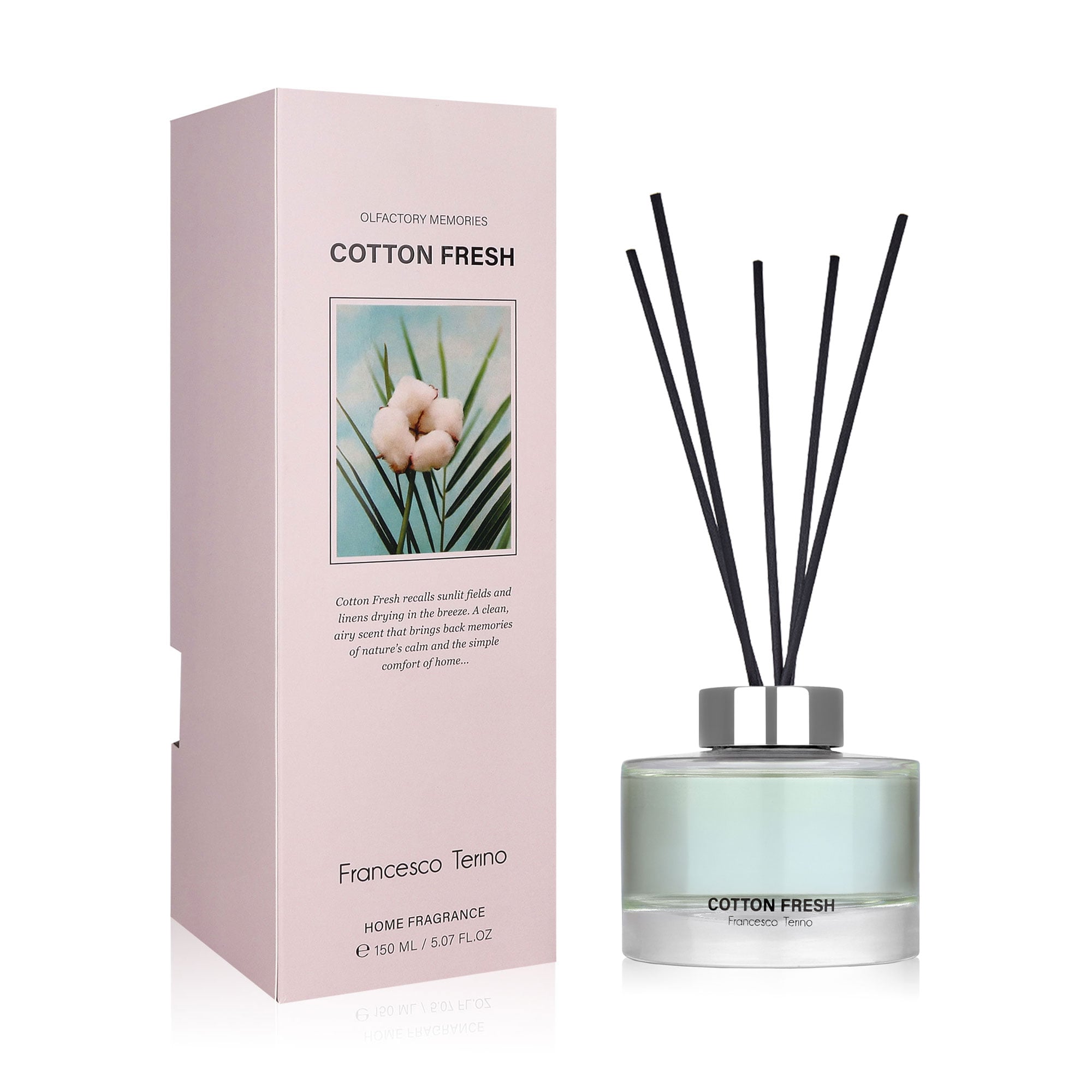 Аромадифузор Francesco Terino Cotton Fresh, 150 мл