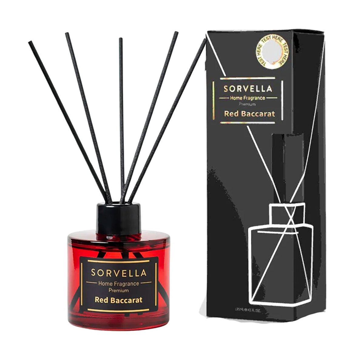 Аромадифузор Sorvella Perfume Home Fragrance Premium Red Baccarat, 120 мл