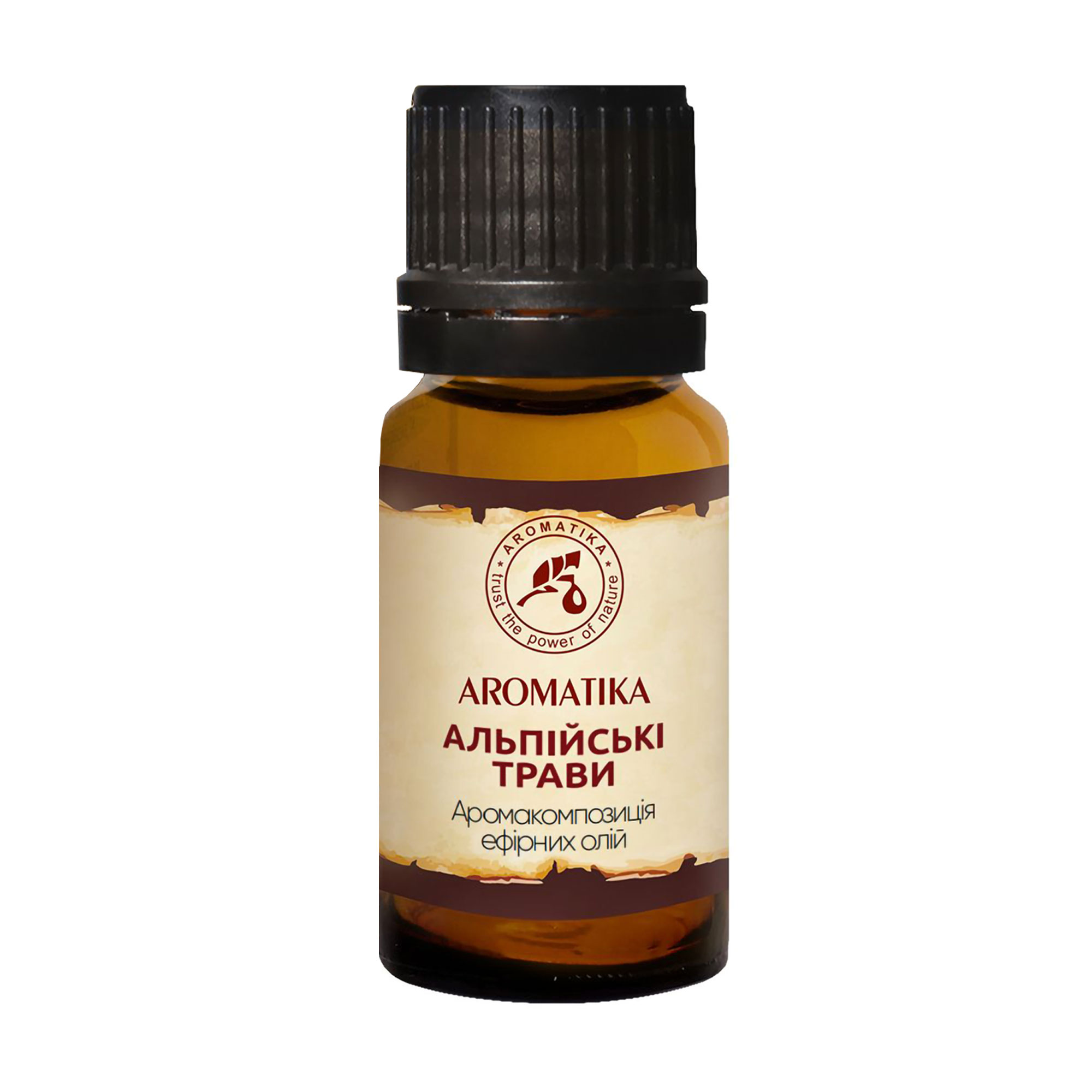Аромакомпозиція ефірних олій Ароматика Альпійські трави, 10 мл