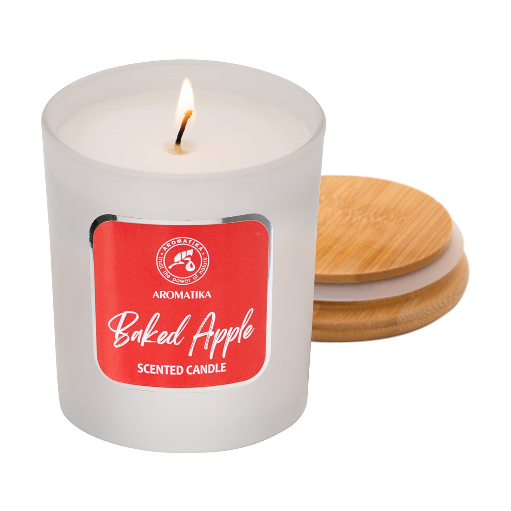 Ароматична свічка Ароматика Baked Apple Печене яблуко, 200 г
