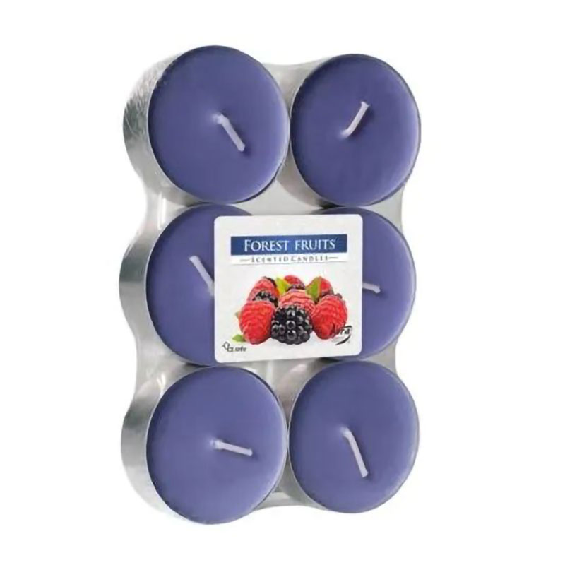 Ароматична свічка Bispol Scented Candle Forest Fruits, 6 шт (p35-6-13 s6)